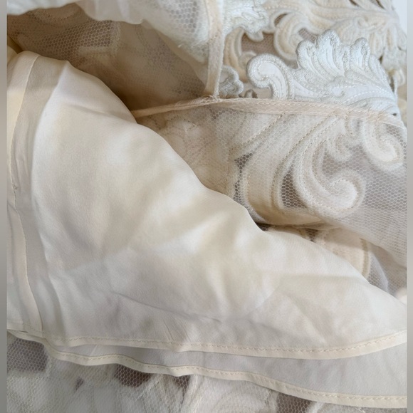 ZIMMERMANN Sensory Lace Velvet and Tulle Embroidered Midi Dress - Picture 13 of 16